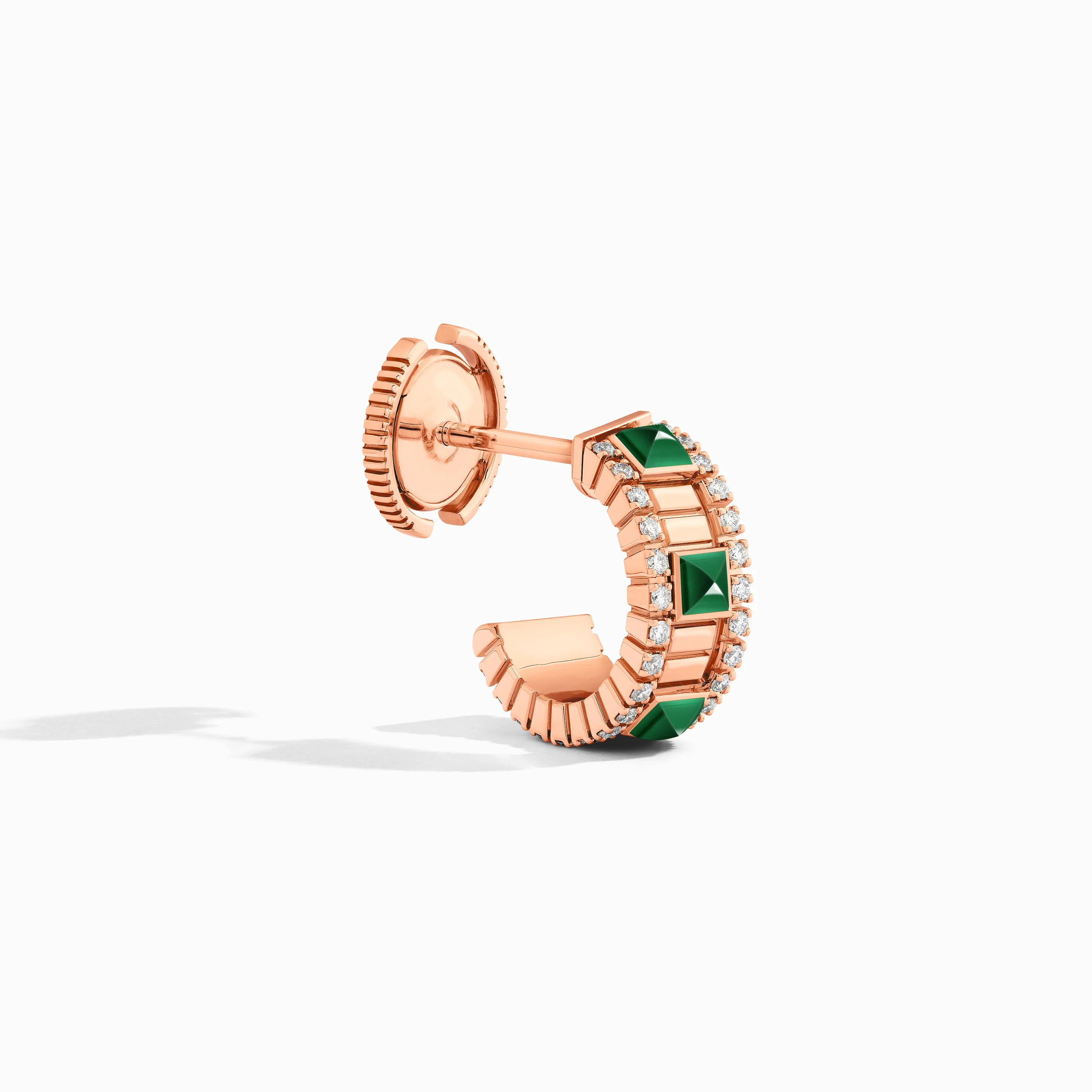 LIFE Diamond Mini Hoop Earrings - Image 5