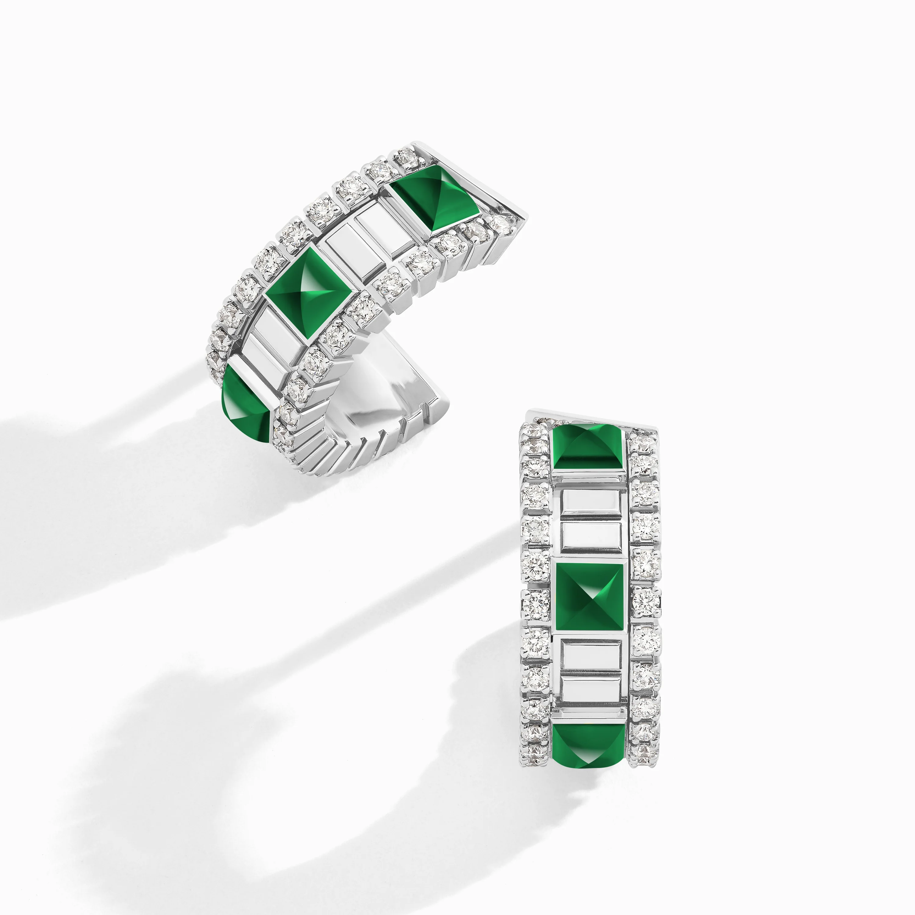 LIFE Diamond Mini Hoop Earrings