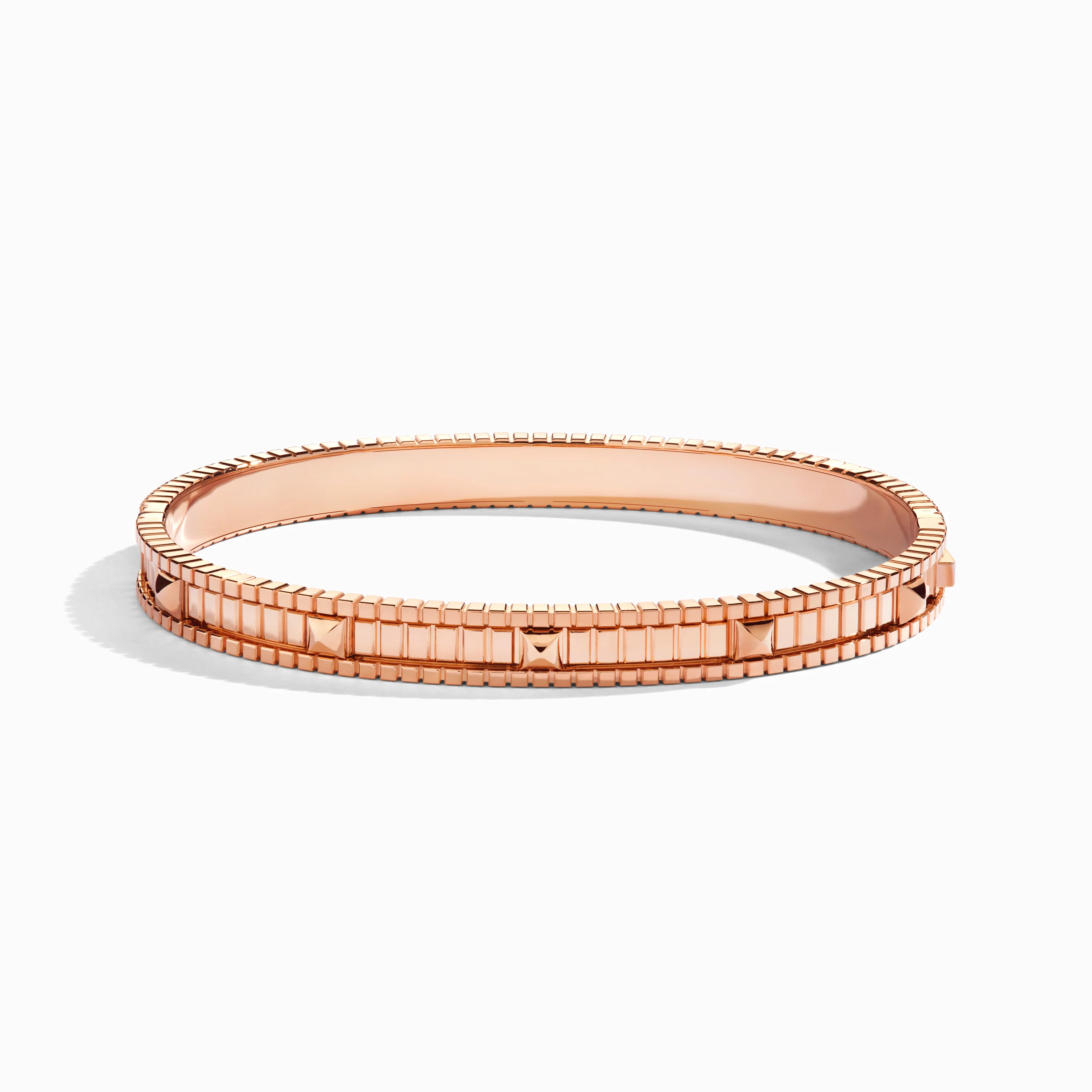 LIFE Full Diamond Hinged Bangle - Image 4