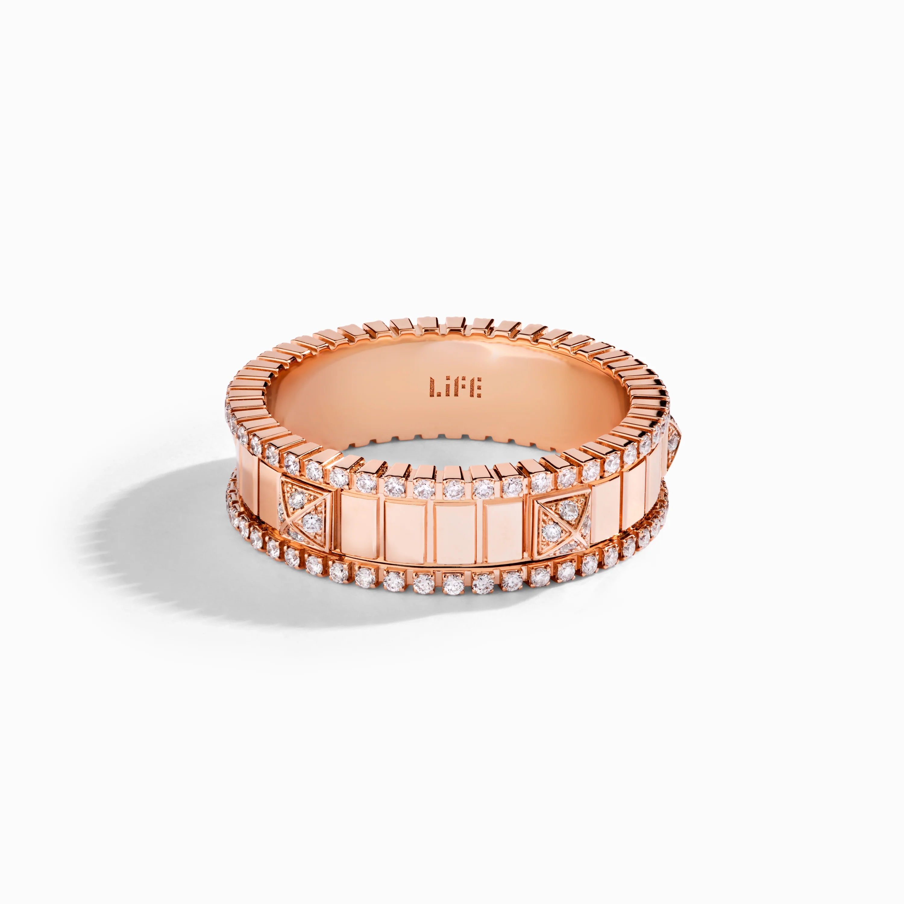 LIFE Full Diamond Spinning Ring - Image 3