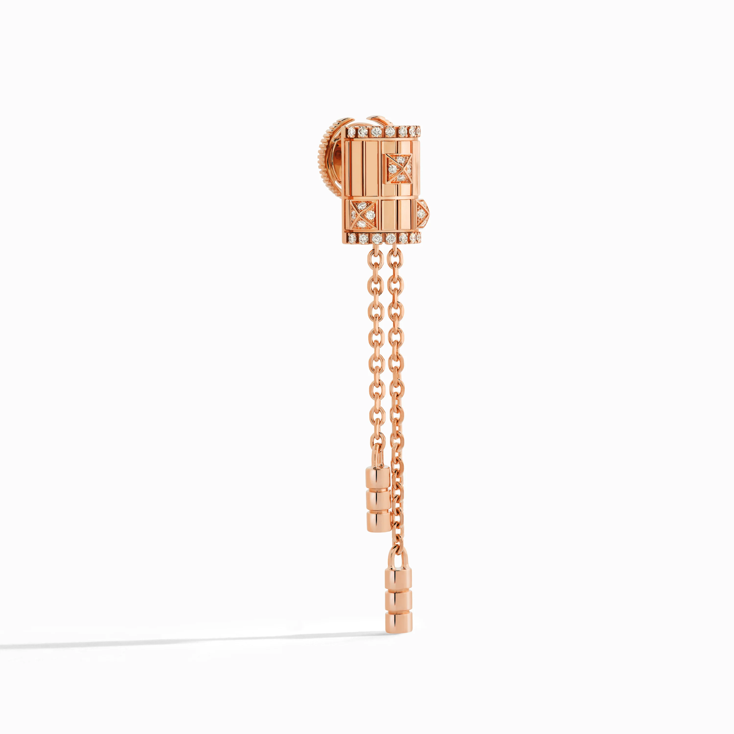 LIFE Full Diamond Tassel Earrings - Image 2
