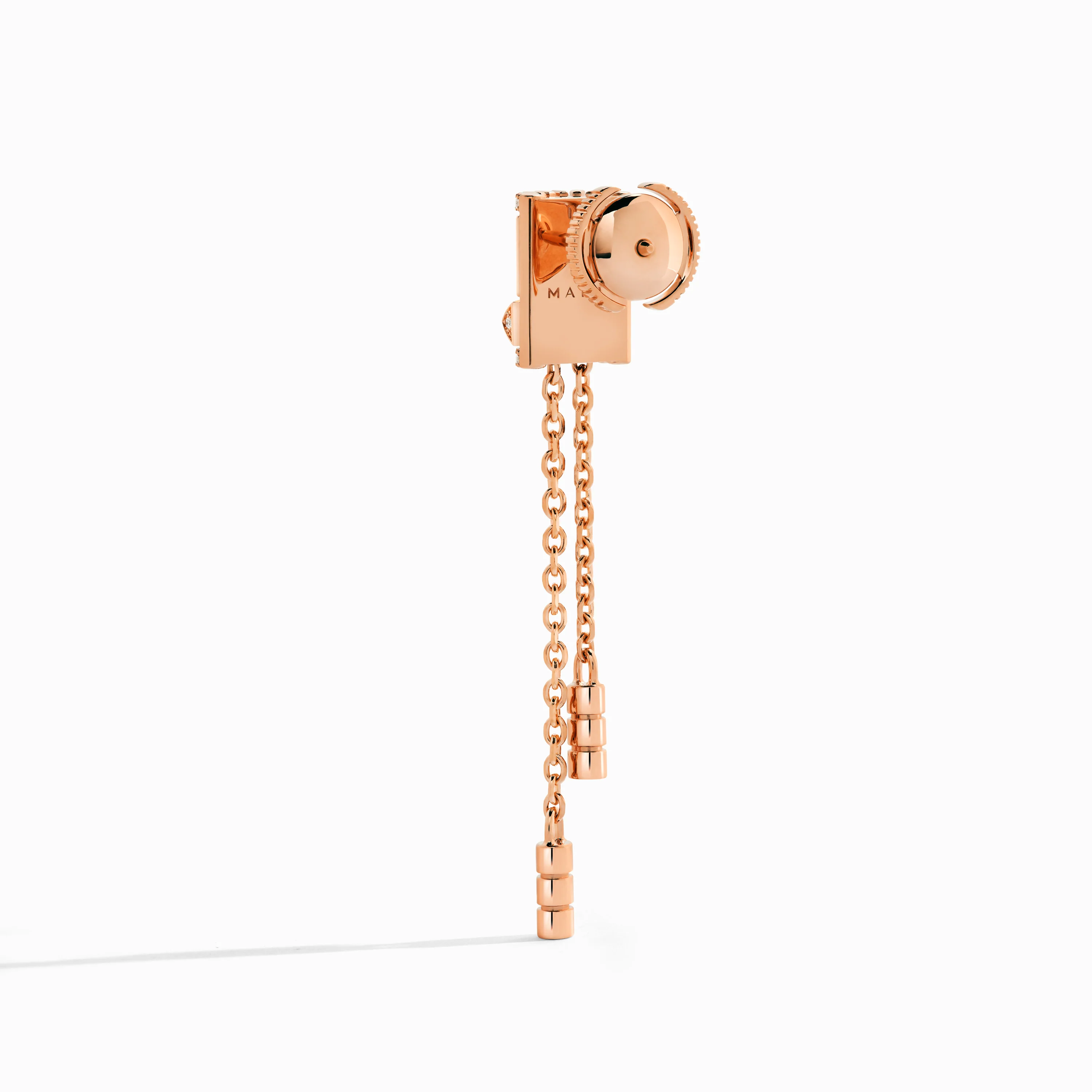 LIFE Full Diamond Tassel Earrings - Image 3