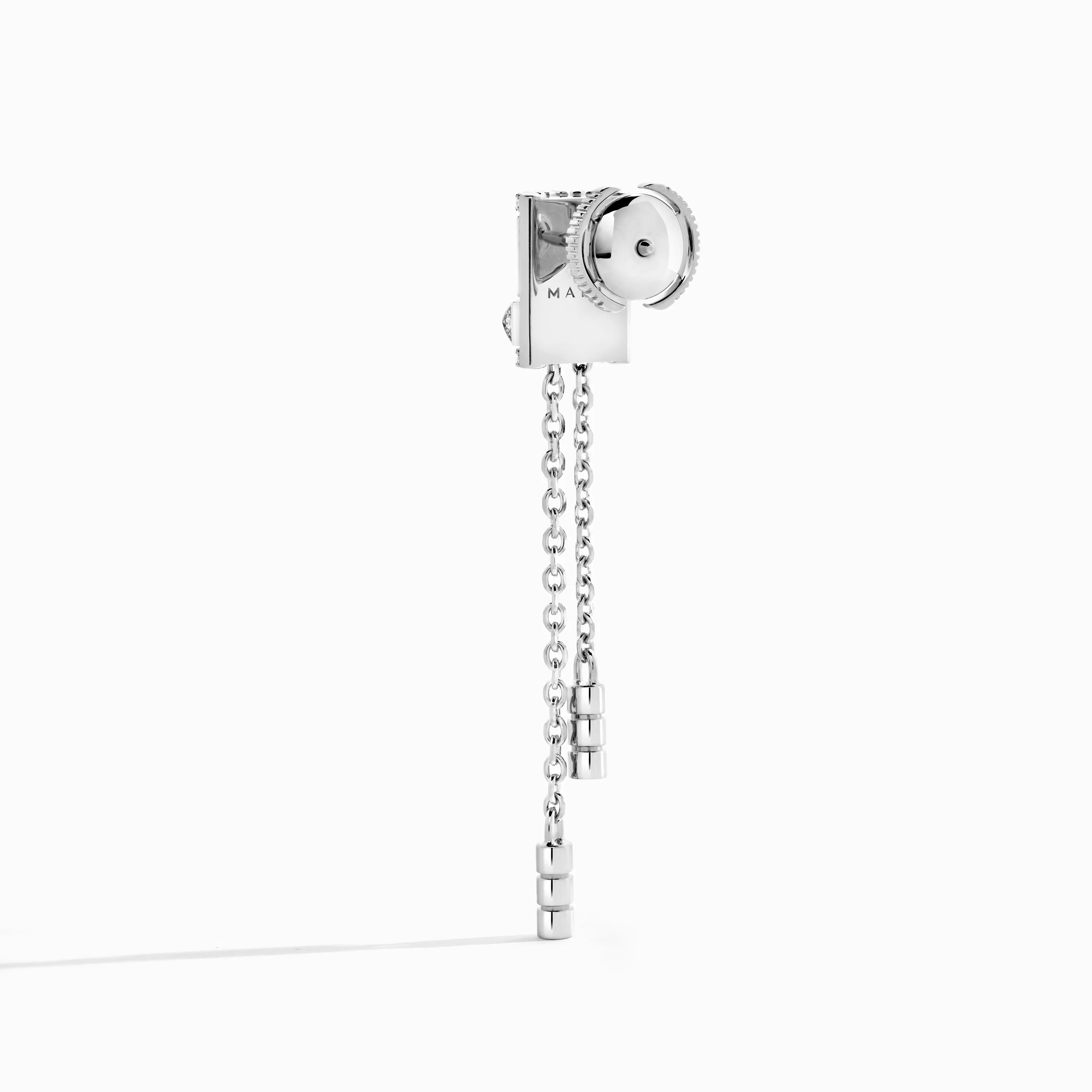 LIFE Full Diamond Tassel Earrings - Image 3