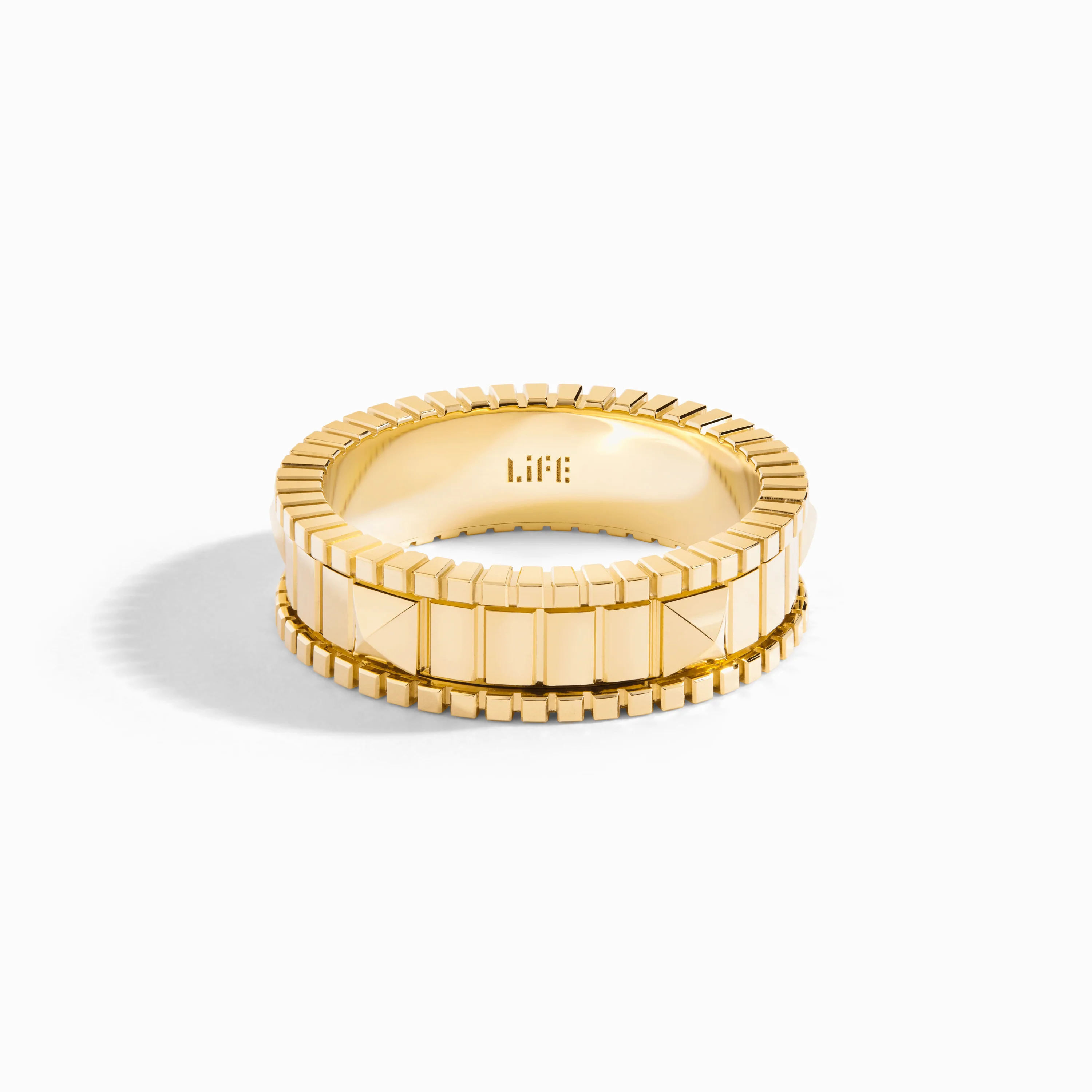 LIFE Gold Spinning Ring - Image 3