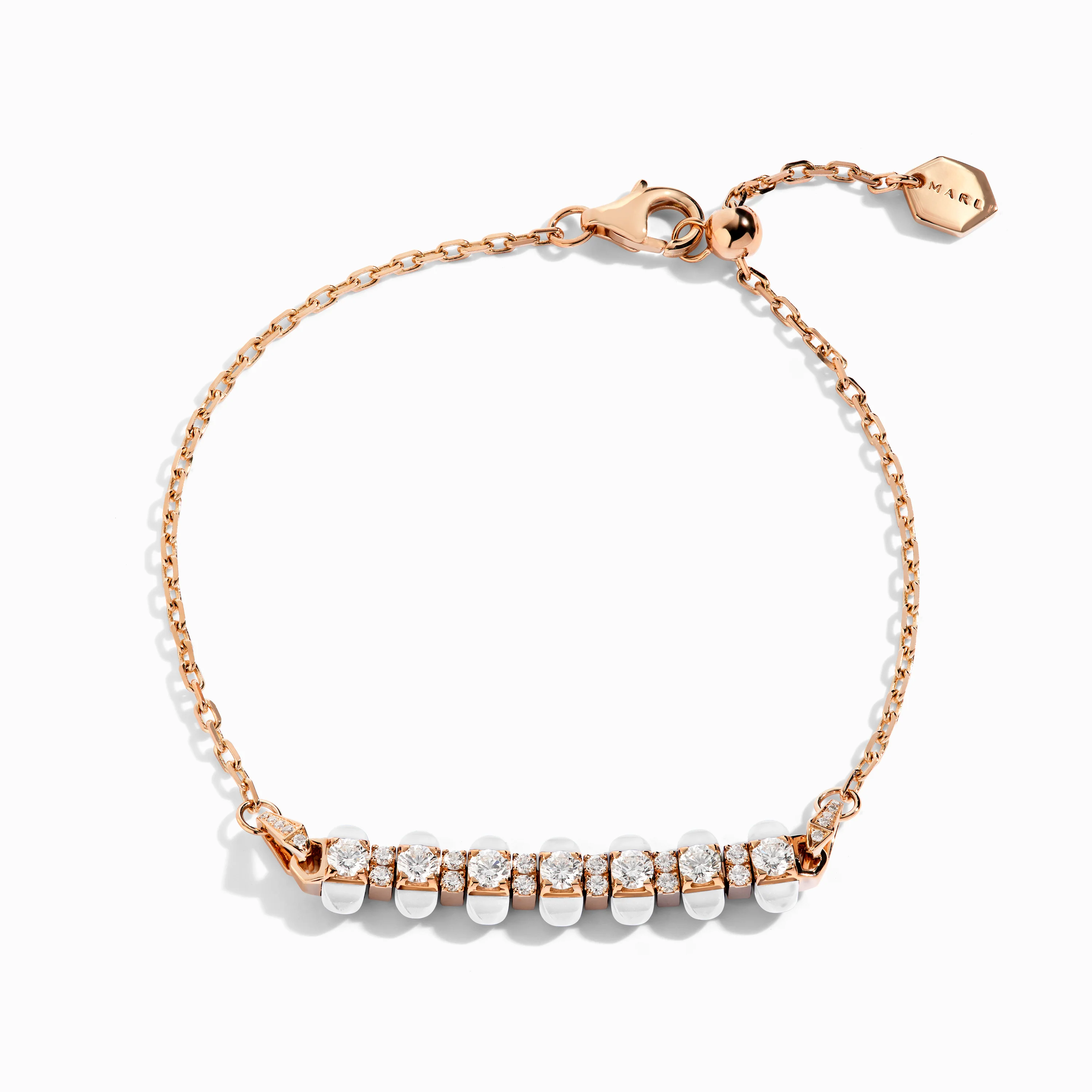 Tip-Top Diamond Chain Bracelet - Image 3