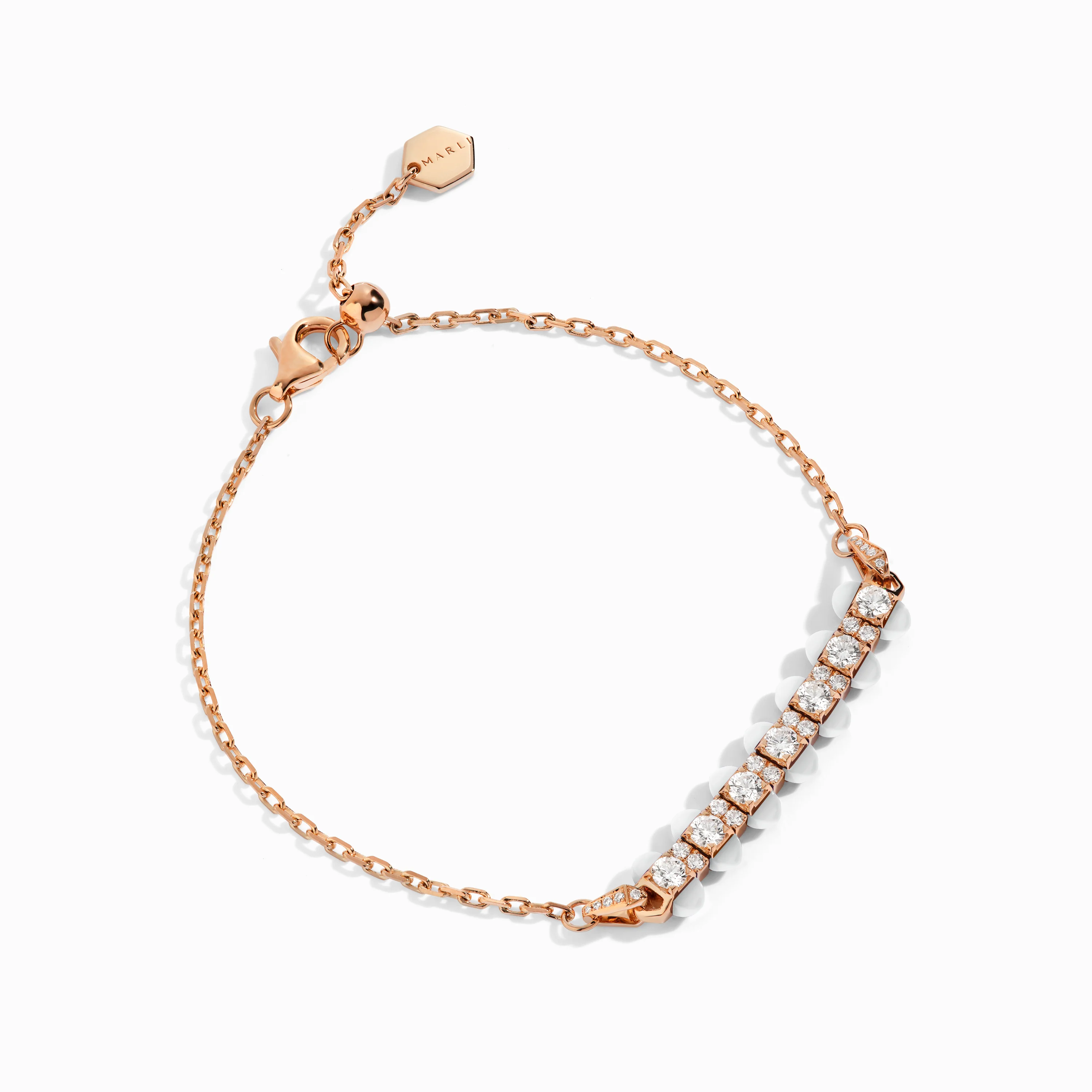 Tip-Top Diamond Chain Bracelet - Image 4