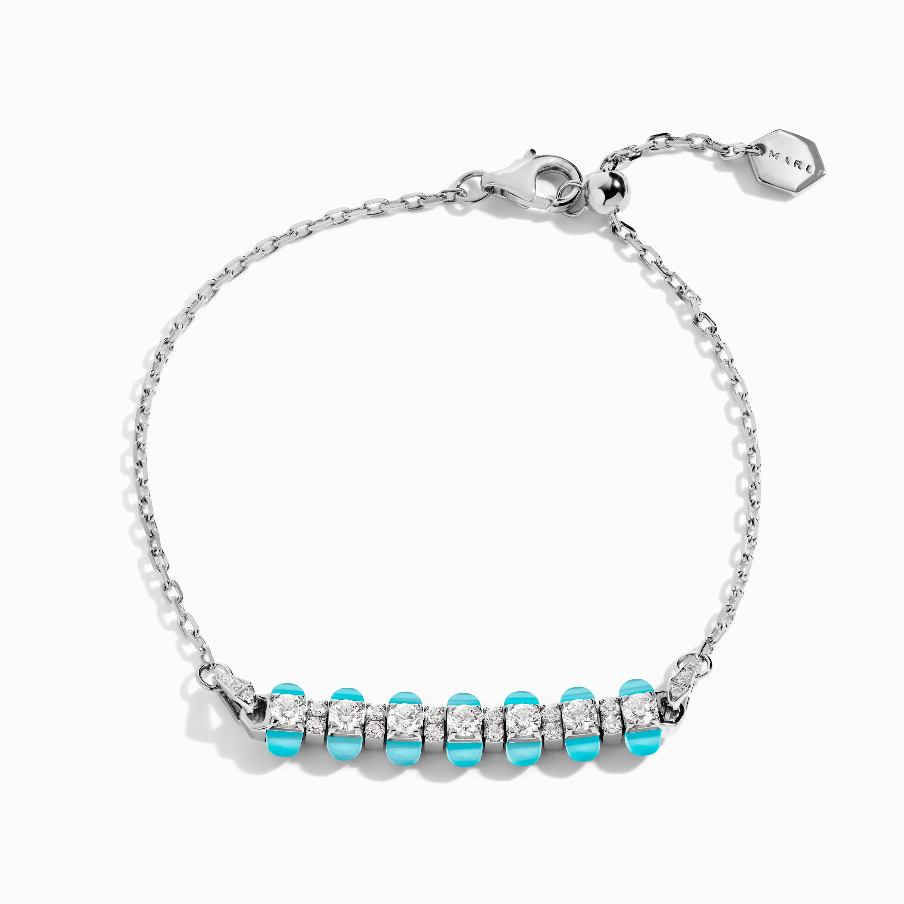 Tip-Top Diamond Chain Bracelet - Image 3