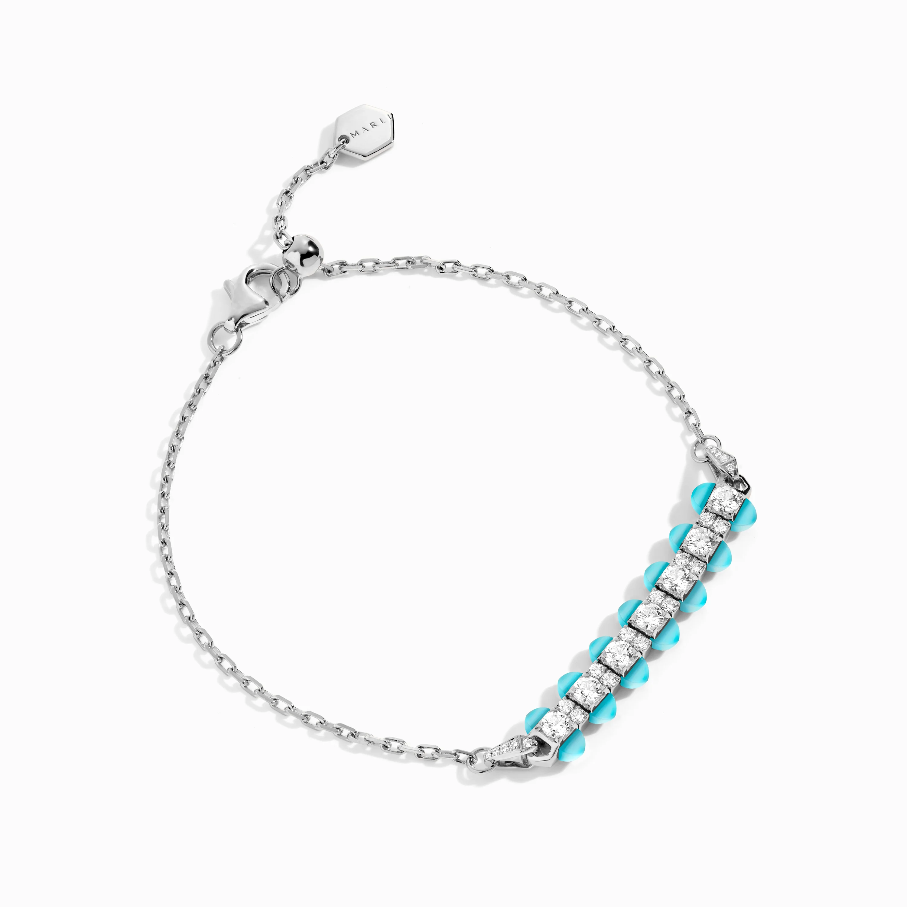 Tip-Top Diamond Chain Bracelet - Image 4