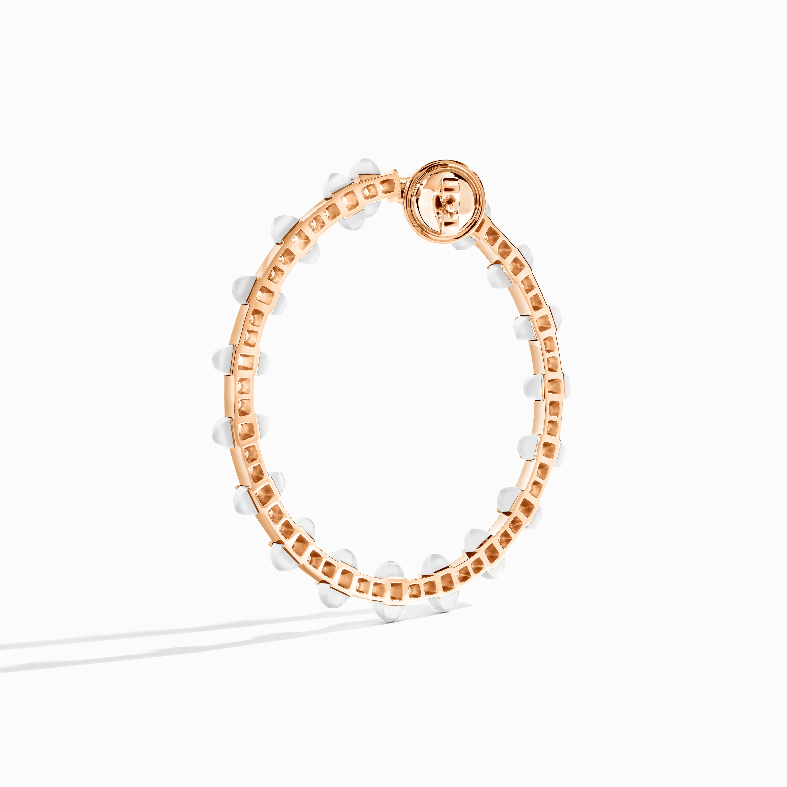Tip-Top Diamond Halo Earrings - Image 6