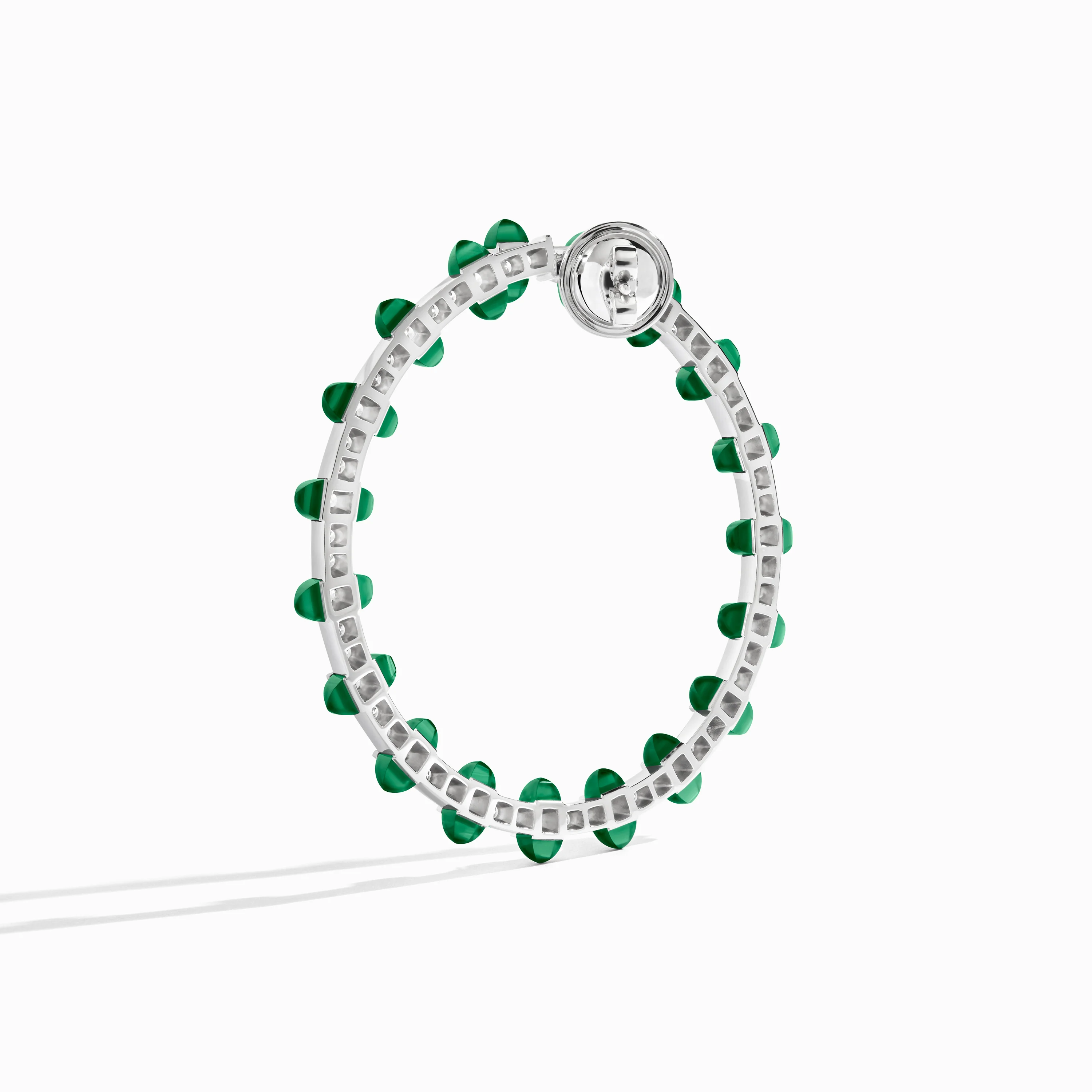 Tip-Top Diamond Halo Earrings - Image 3