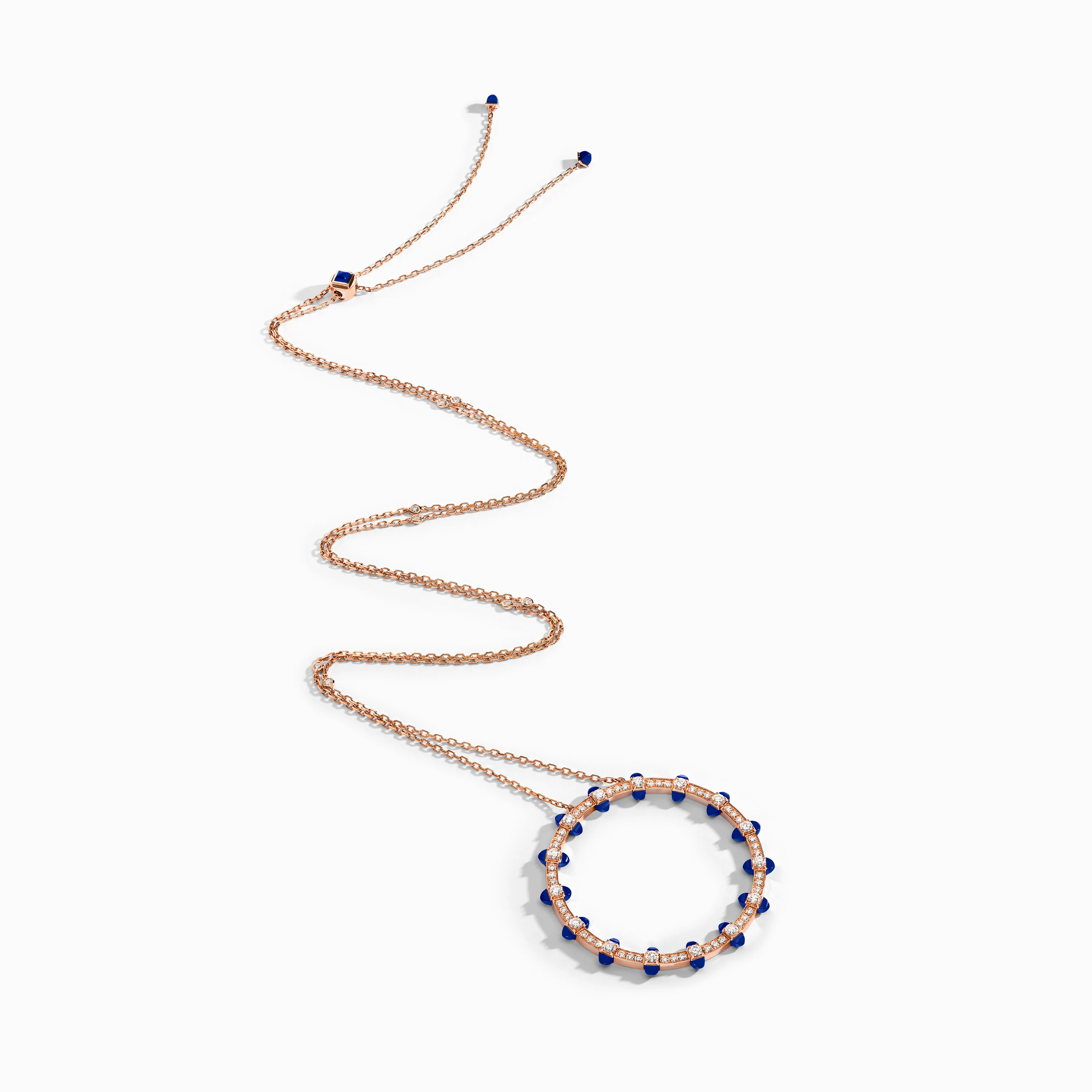 Tip-Top Diamond Halo Necklace - Image 3