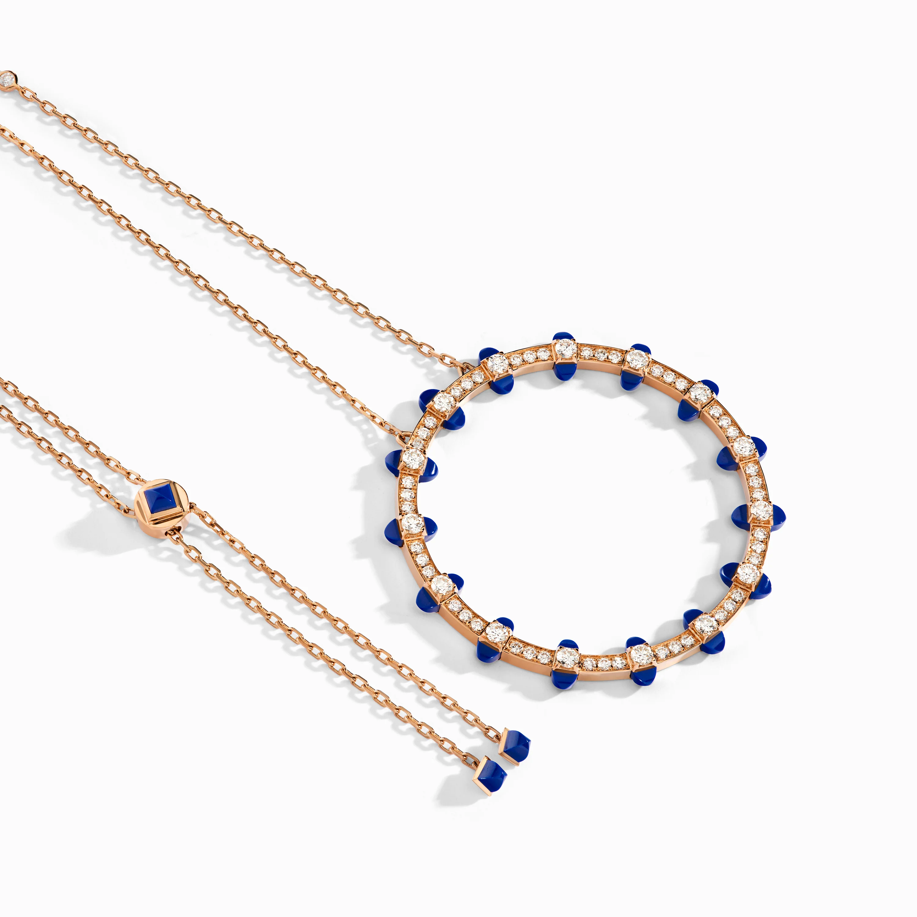 Tip-Top Diamond Halo Necklace - Image 4
