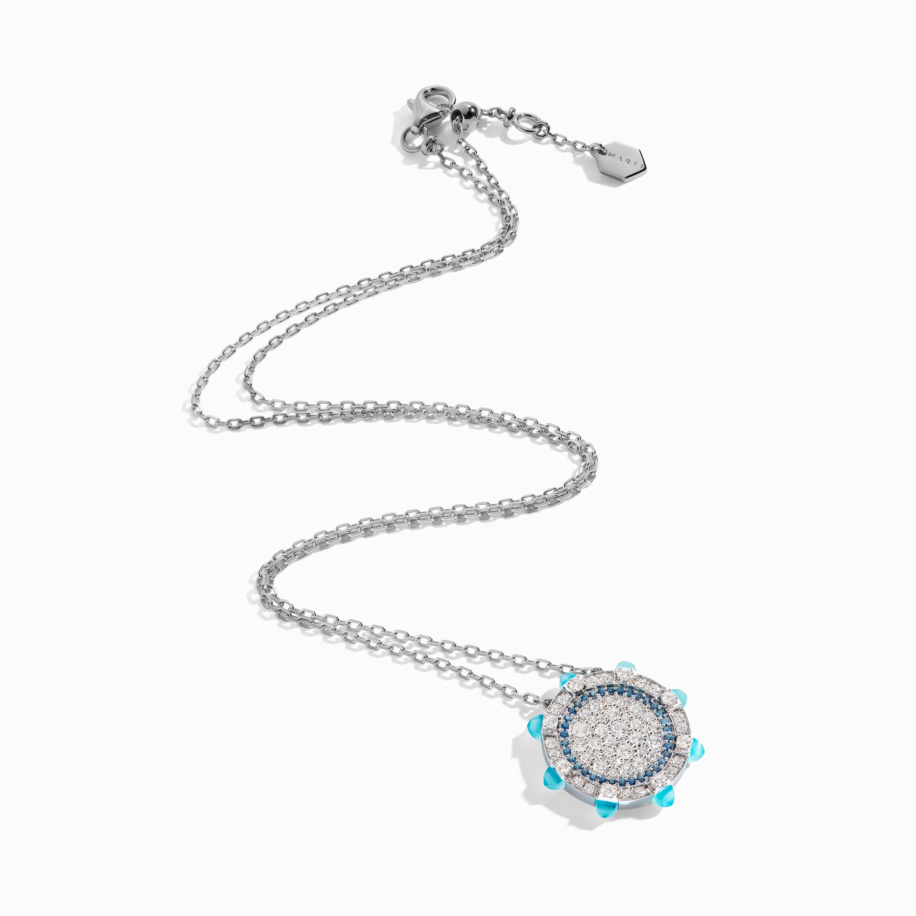 Tip-Top Diamond Statement Pendant Necklace - Image 3