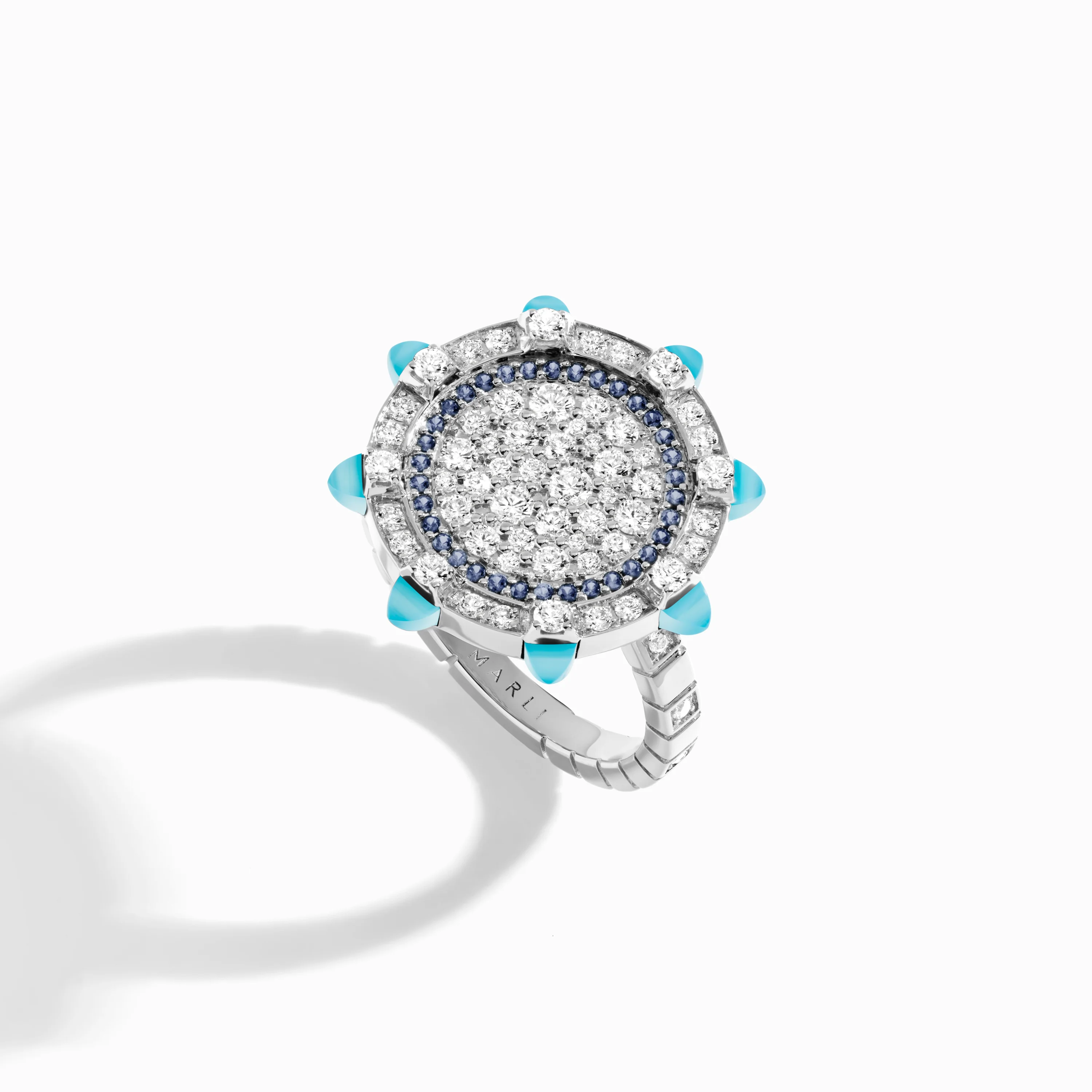 Tip-Top Diamond Statement Ring - Image 4