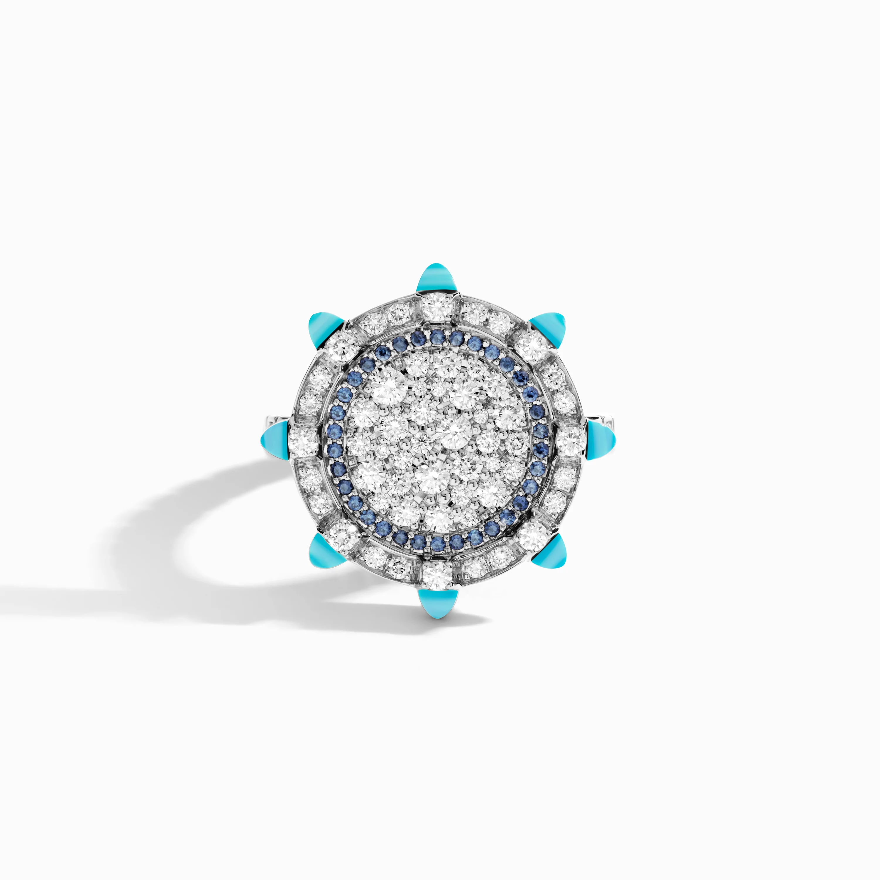 Tip-Top Diamond Statement Ring - Image 5