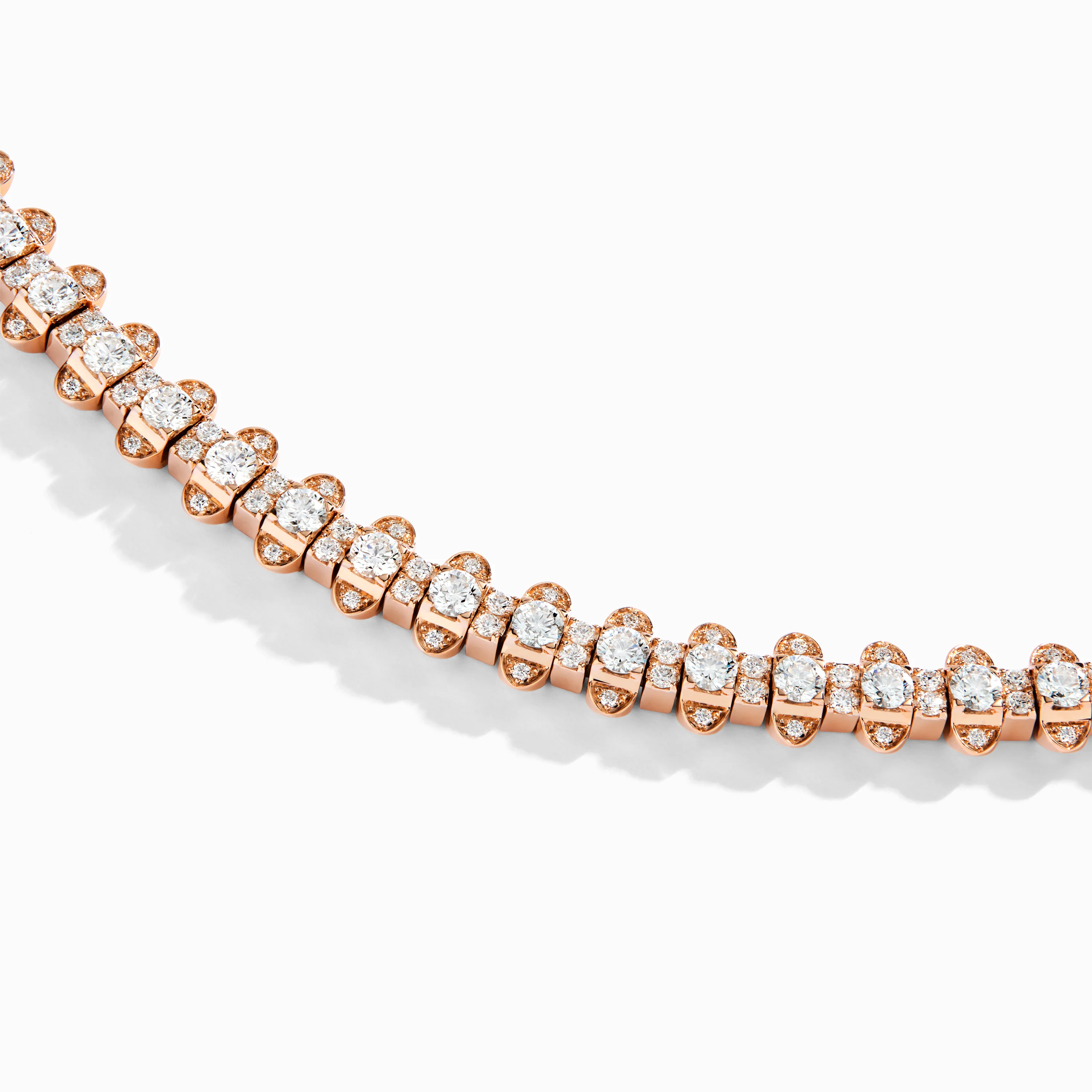 Tip-Top Full Diamond Tennis Bracelet - Image 3