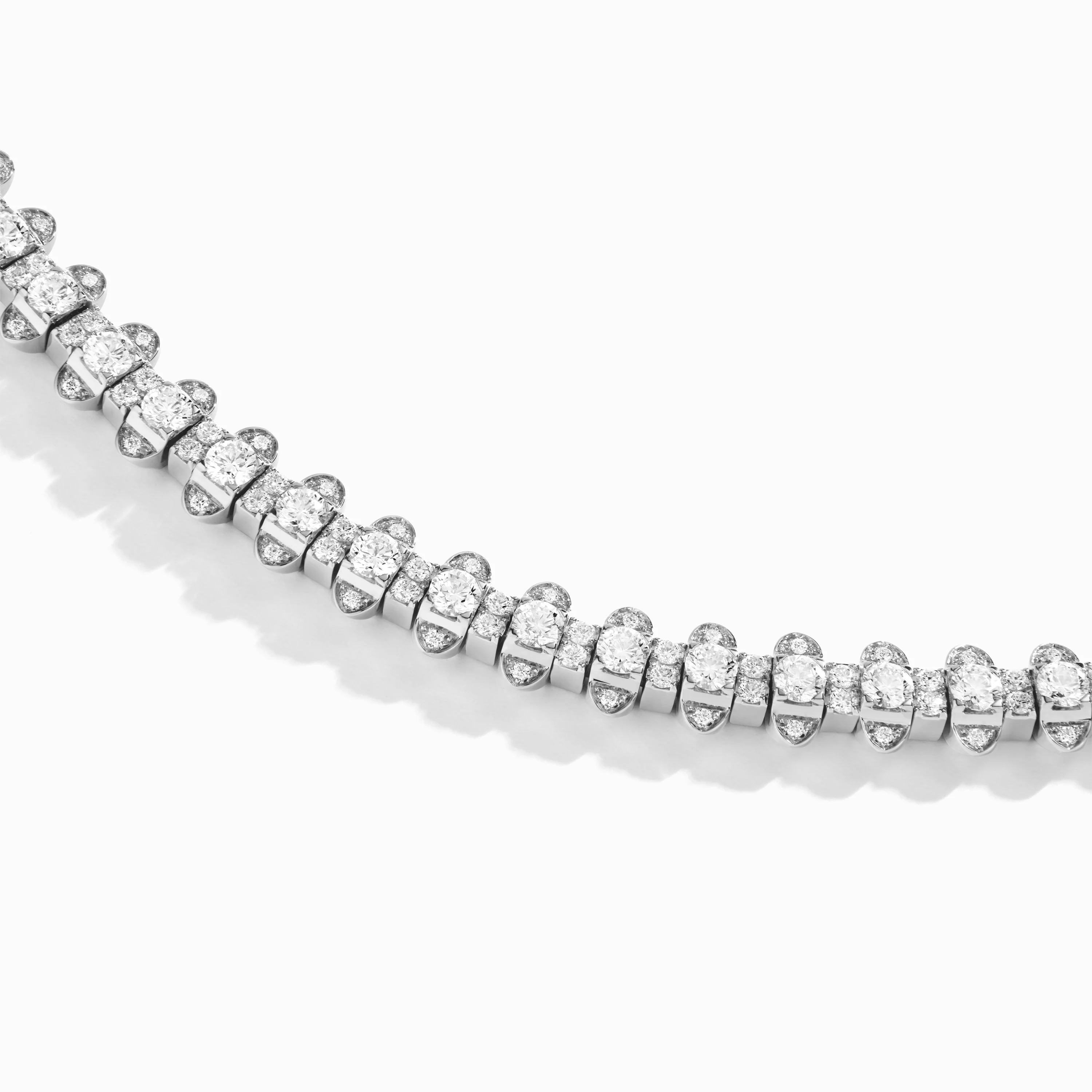 Tip-Top Full Diamond Tennis Bracelet - Image 3